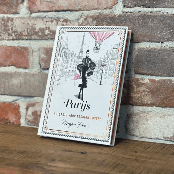 Decoratie boek - Parijs Hotspot voor fashionlovers - Megan Hess