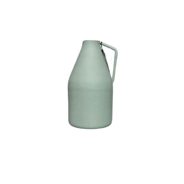 Home & Styling - Groene hippe vaas (type 2) - gecoat metaal - Afbeelding 3
