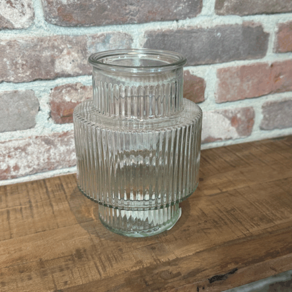 Winq - Glazen Vaas - Recycled glas