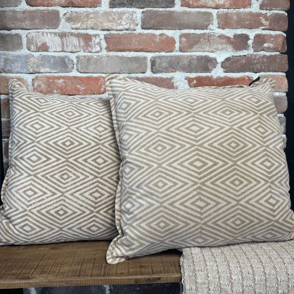 Jens Living - Plaid Senn - Recycled cotton -Beige - Afbeelding 6