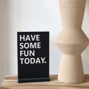 Label.72 - Decoplaatje - Kaart - Have Some Fun