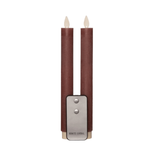 Led Kaarsen Set - Oud Roze