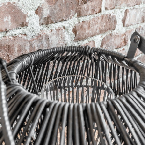 Home Society windlicht zwart - Afbeelding 4