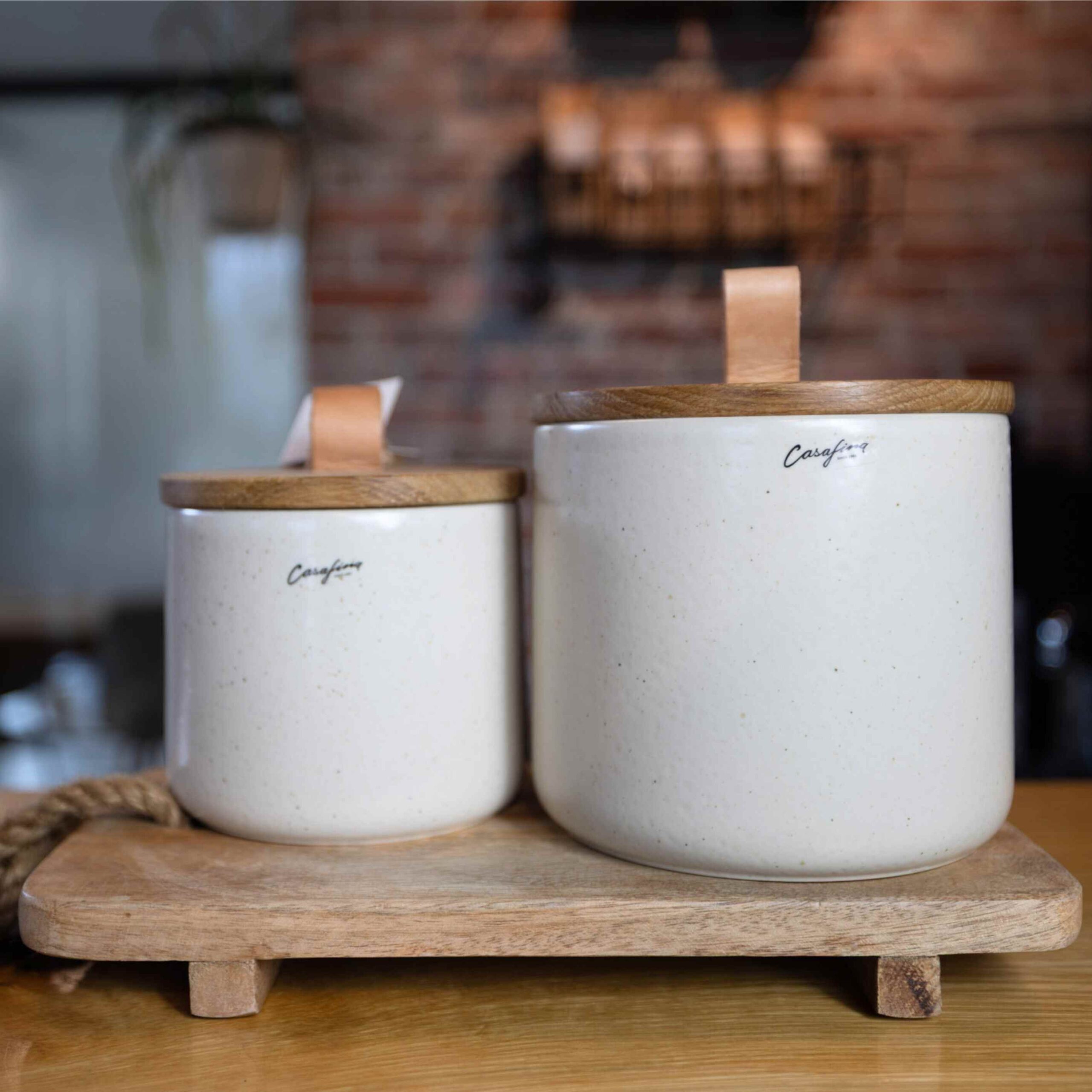 Kitchentrend opbergpot medium Pacifica crème