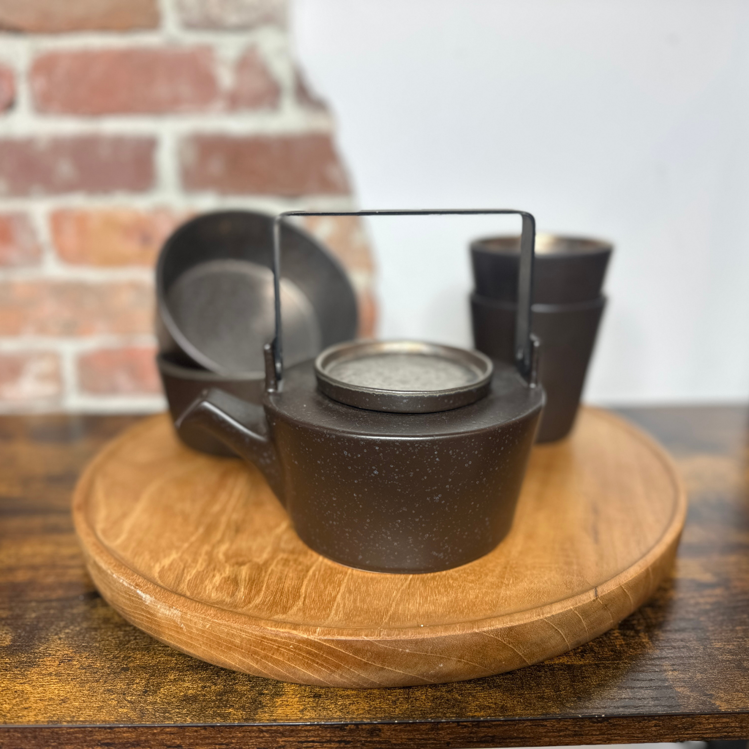 Kitchentrend theepot Lagoa – donkerbruin servies met luxe uitstraling - Afbeelding 3