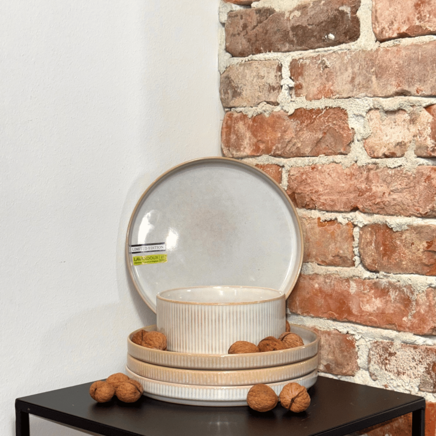 Lavandoux dessertbord aardewerk